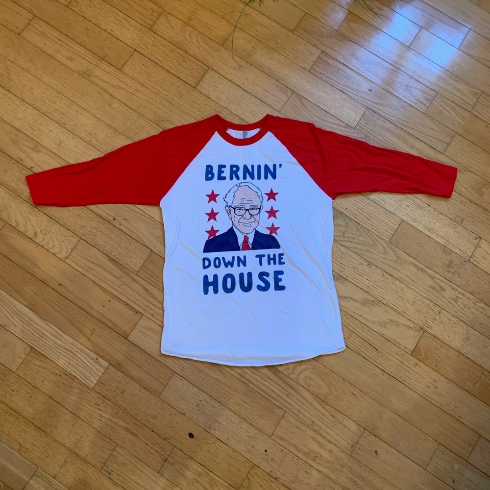 Bernie Sanders Baseball Tee